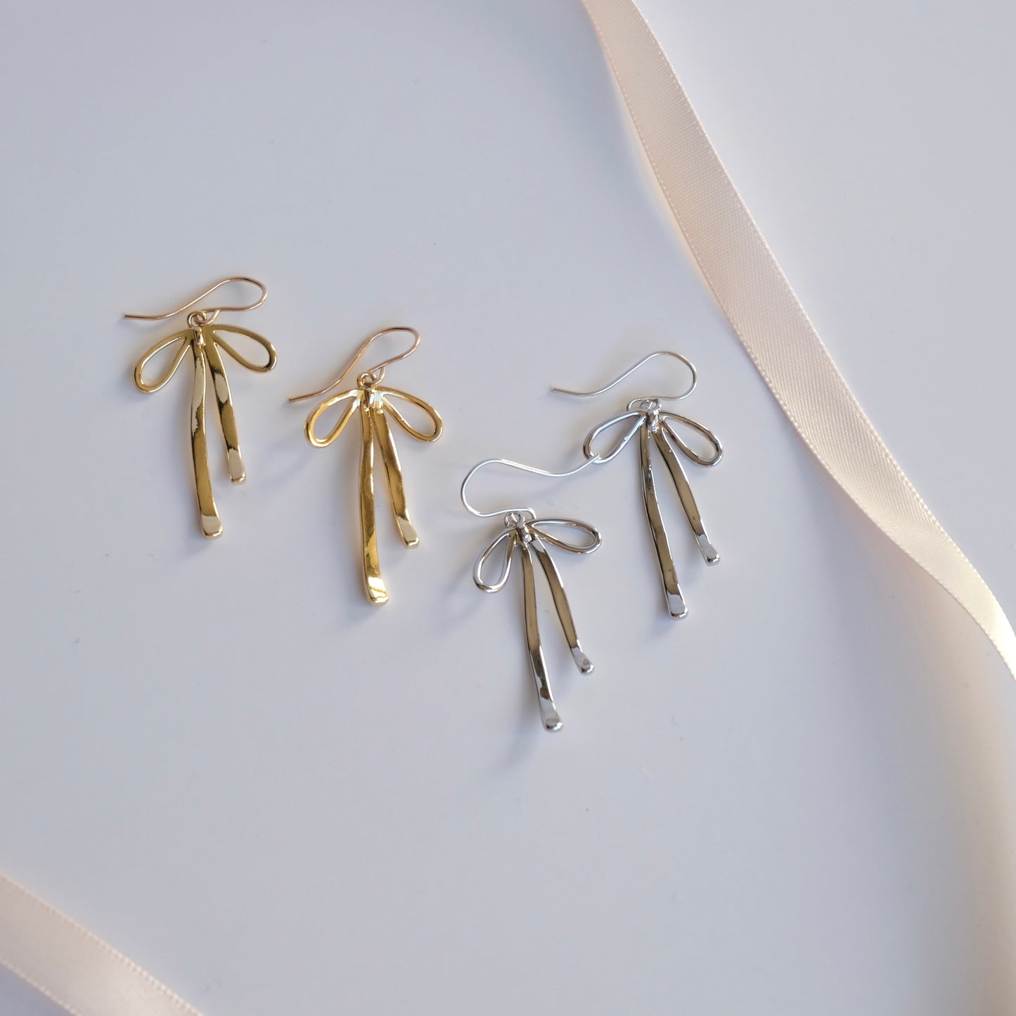 Delicate Bow Earrings
