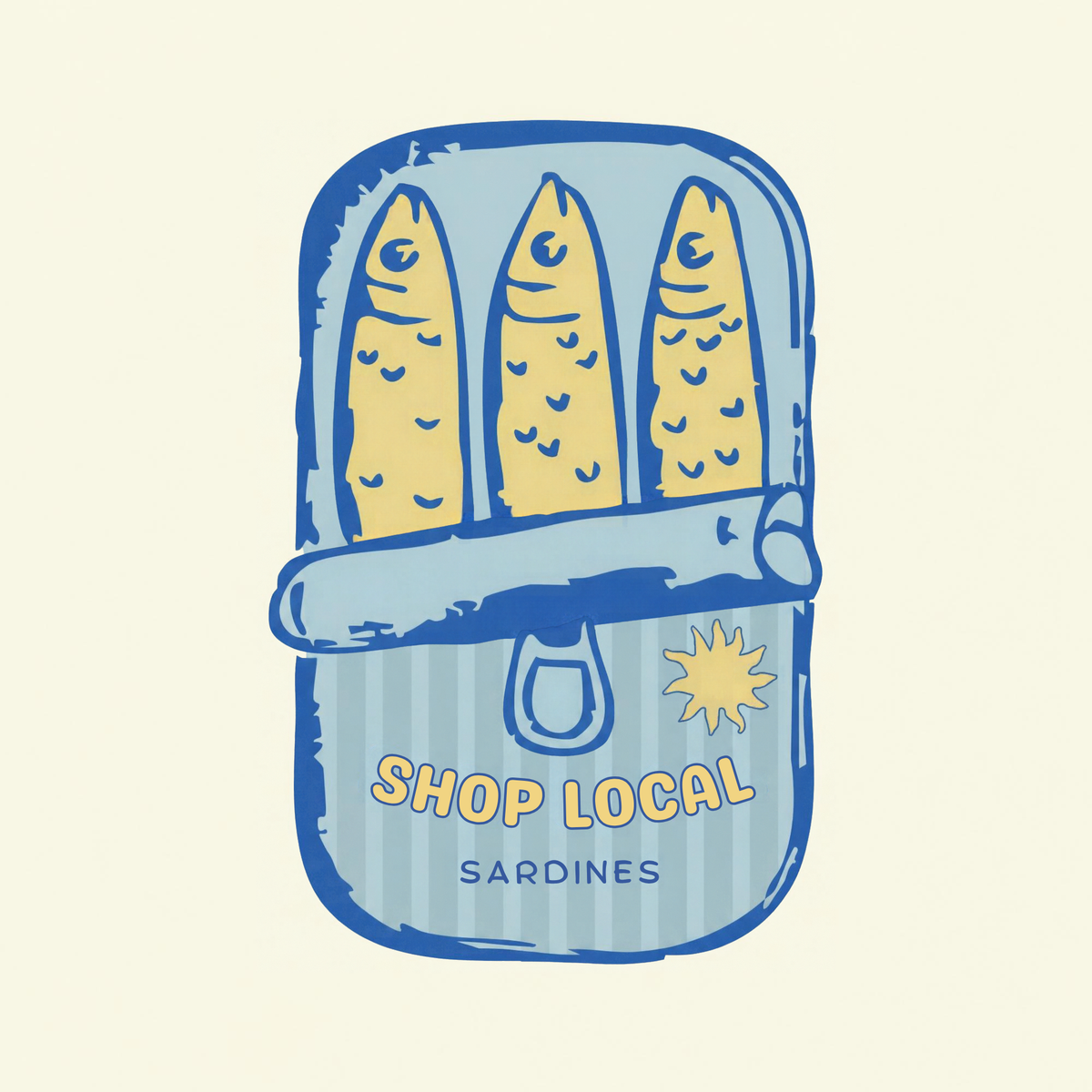 Shop Local Sticker